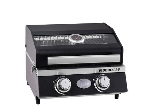 RÖSLE VIDERO G2-P GASGRILL 45 x 45 x 35 CM 4400 WATT SORT