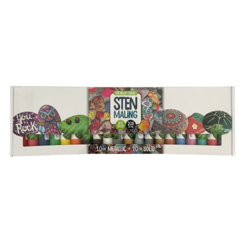 STENMALING 20 X 30 ML.