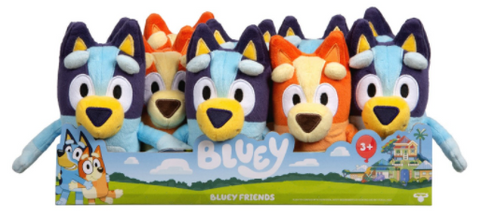 Bluey eller Bingo bamse