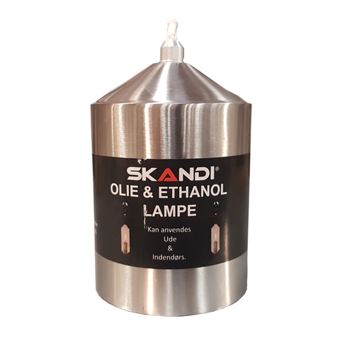 RUSTFRI OLIE/ETHANOL LAMPE