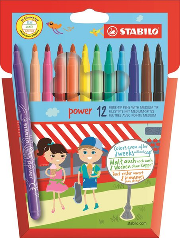 STABILO POWER TUSCH 12-PAK