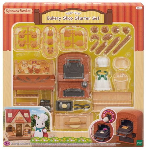 SYLVANIAN BAKERY SHOP STARTER SET/BAGERISET TIL HYGGEHYTTEN