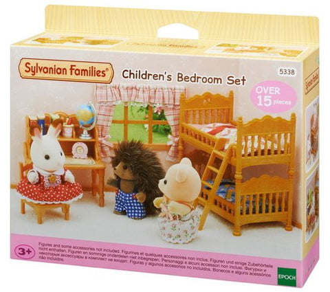 SYLVANIAN CHILDRENS BEDROOM SET / BØRNEVÆRELSES MØBLER 5338
