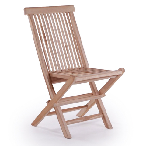 Klapstol i klassisk teak