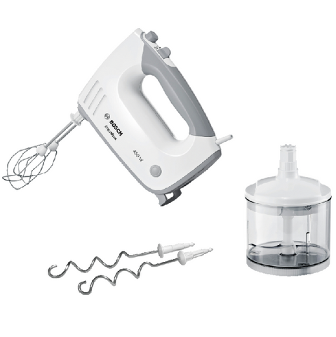 BOSCH HÅNDMIKSER MED MINIHAKKER MFQ36450.