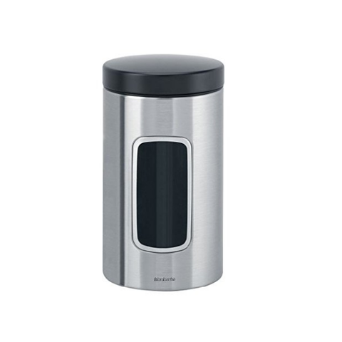 BRABANTIA OPBEVARINGSDÅSE MED VINDUE - 1,7 LITER.