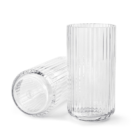 LYNGBY PORCELÆN GLAS VASE PÅ 20 CM