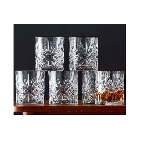 LYNGBY MELODIA KRYSTAL WHISKYGLAS I 6-PAK