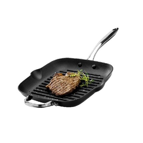 OBH GRILLPANDE I STØBEJERN