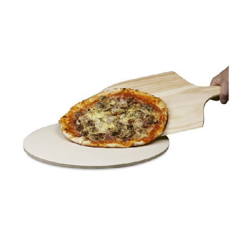RUND PIZZA BAGESTEN MED PIZZASPADE