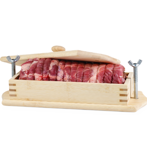 RULLEPØLSEPRESSER I TRÆ
