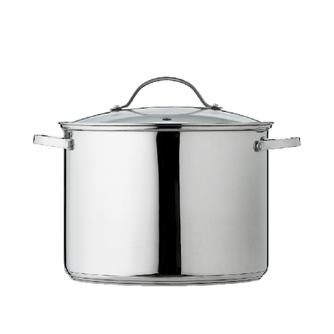 SUPPEGRYDE MED GLASLÅG - 10 LITER