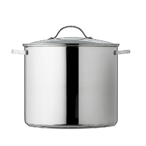 SUPPEGRYDE MED GLASLÅG - 18 LITER