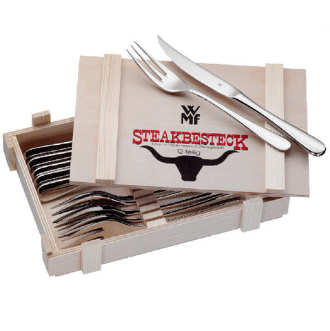 WMF STEAK/GRILL BESTIK - 12 DELE