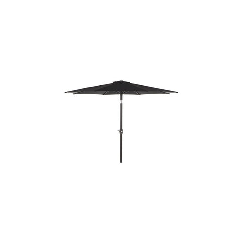 PARASOL Ø 3 METER MED TILT OG HEJS - SORT 2 DELT STANG