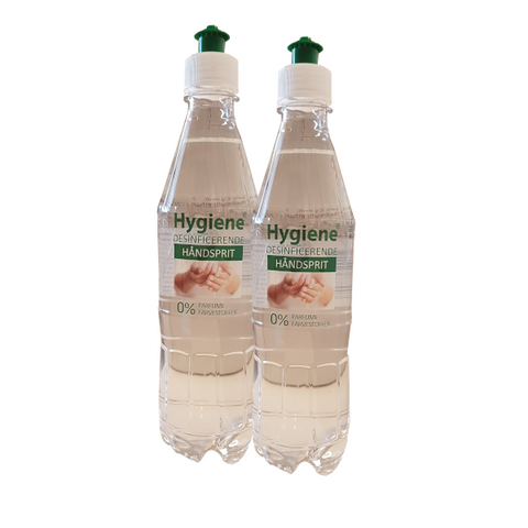 2-PAK 500ml HÅNDDESINFEKTION